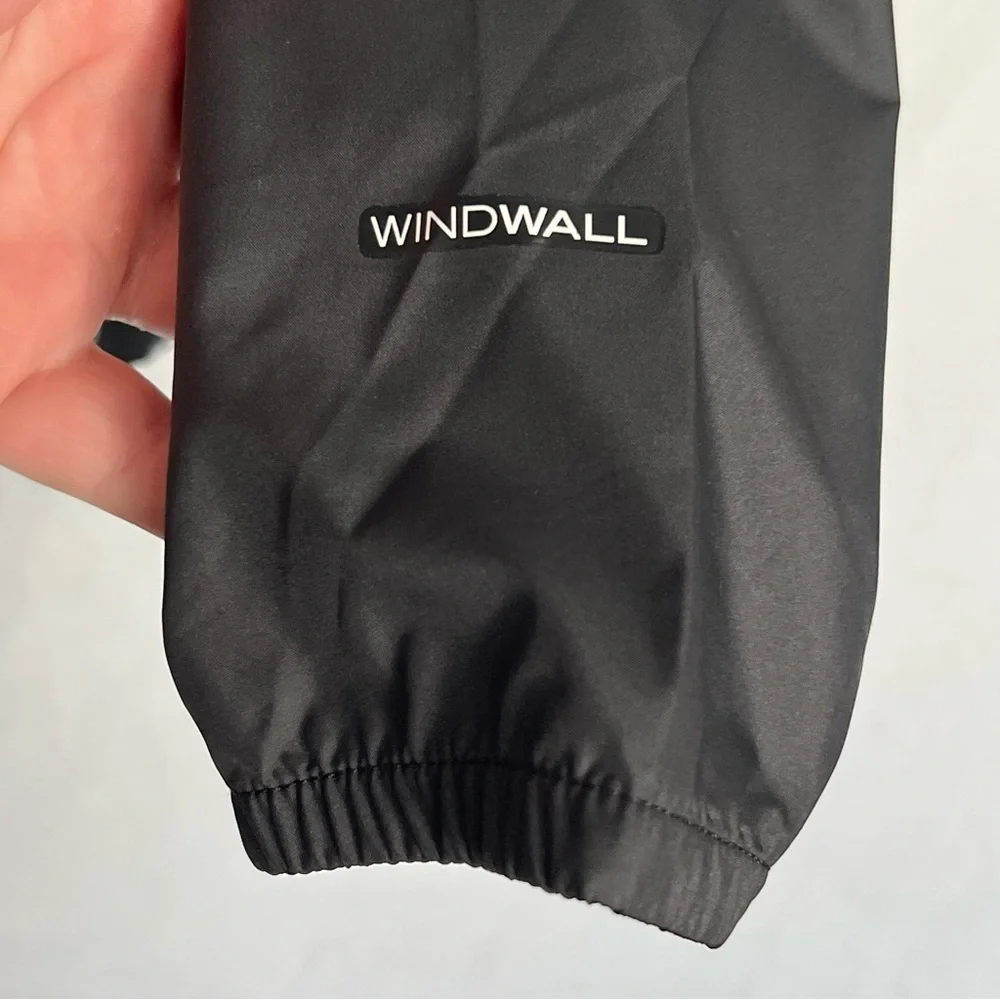 NWT THE NORTH FACE Printed Packable Wind‎ Jacket Black/White XS (6 YOUTH JR) TNF